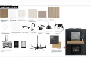 View of marketing collateral with multiple images