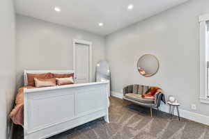 Bedroom featuring en-suite bathroom.