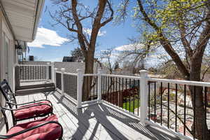 View of deck