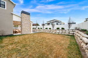 North side yard