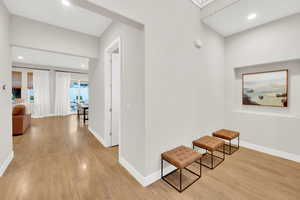 Extra wide hallways
