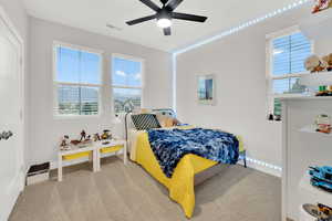 Bedroom 3, located on the second floor