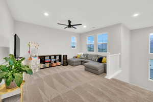 Second floor family room