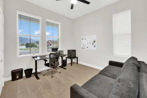 Main floor office or bedroom