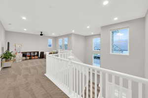 Extra wide hallways