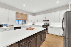 Soft close, dovetail construction, custom cabinetry