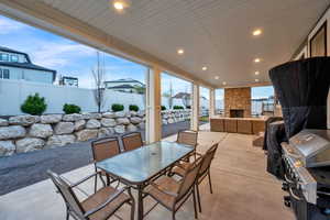 Fully fenced and professionally landscaped