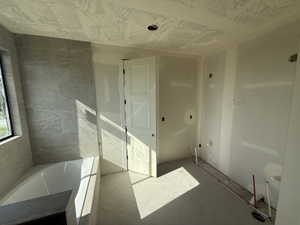 Bathroom featuring a bath