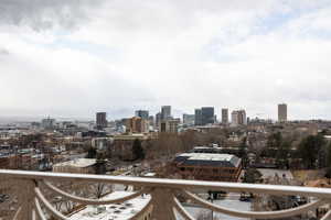 View of city skyline