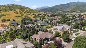 Aerial view looking SW with views of Mount Timpanogos