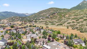 Aerial view looking NW