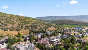 Aerial view looking NE