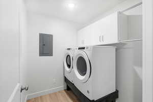 Laundry room with included Washer and Dryer