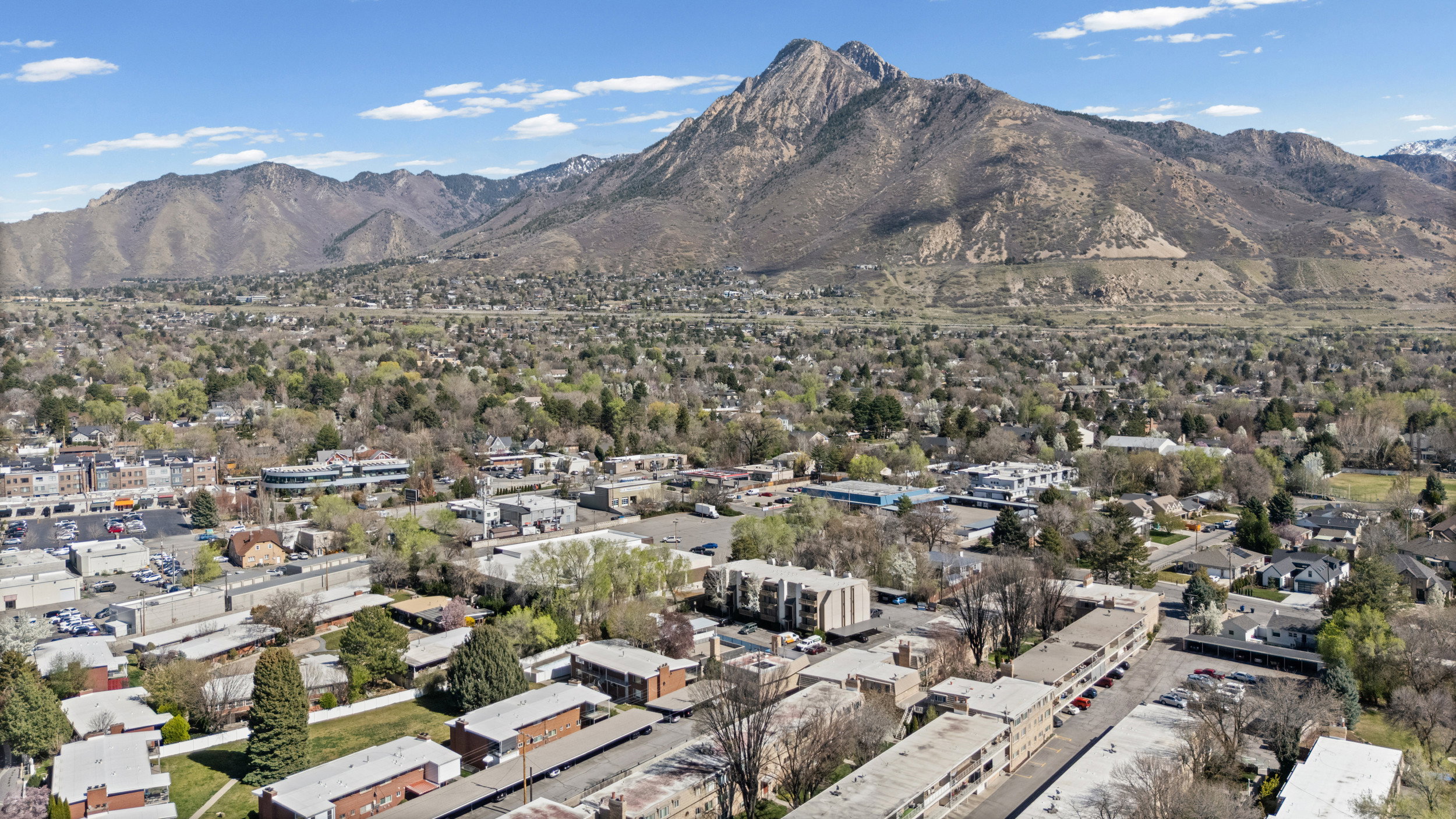 View of mountain background