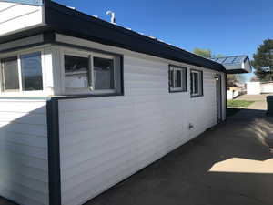 View of property exterior