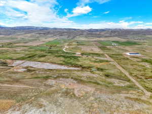 View of rural area with mountains