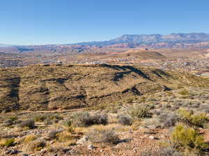 View of mountain background