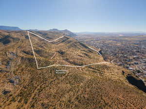 View of mountain backdrop