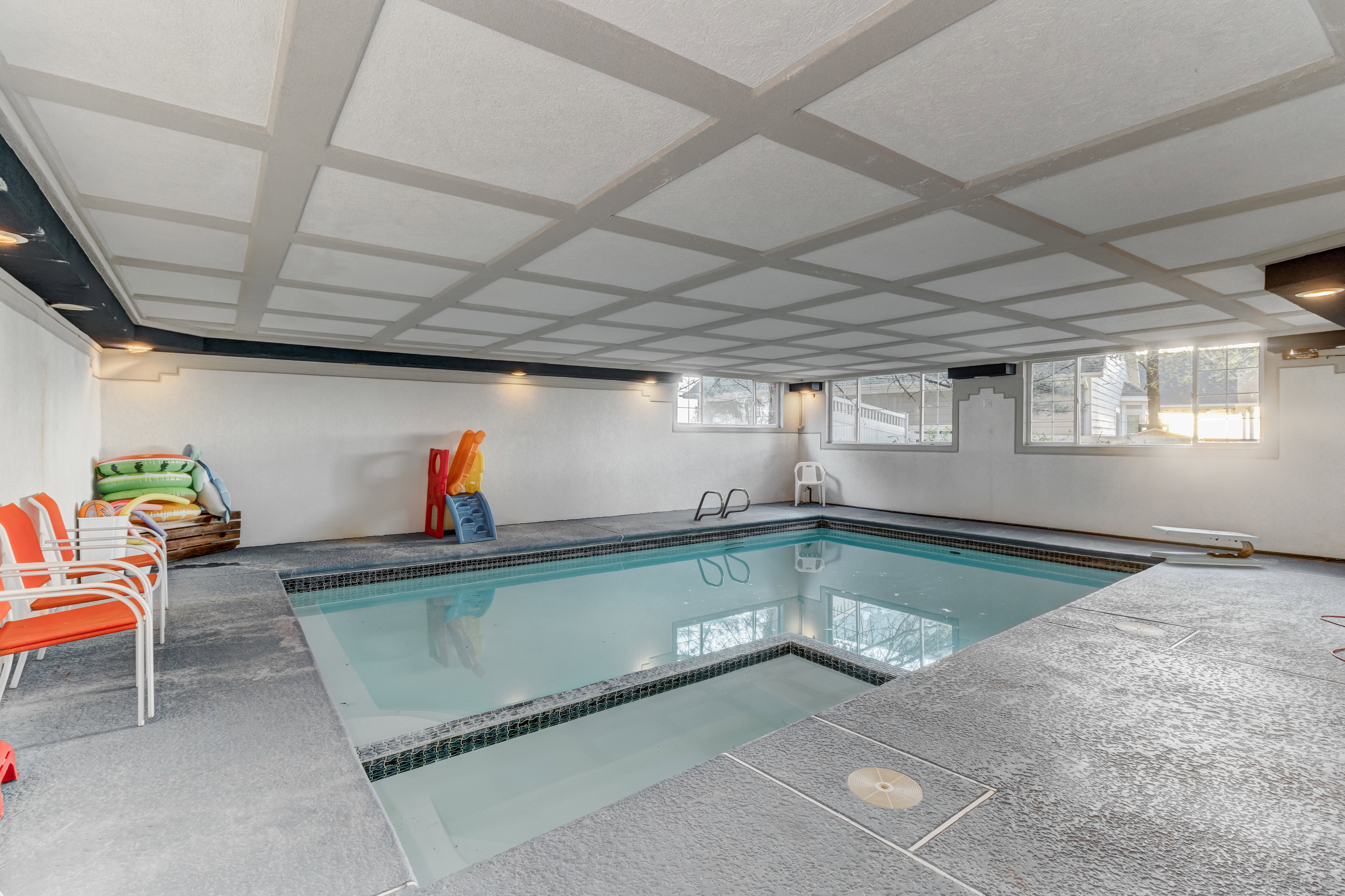 View of indoor pool