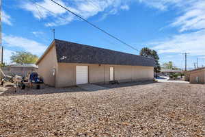 View of outdoor structure