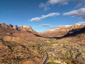 View of mountain backdrop