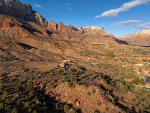 View of mountain backdrop
