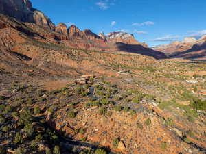 View of mountain backdrop