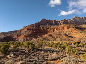 View of mountain background