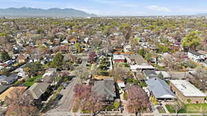 View of property location with nearby suburban area and a mountainous background