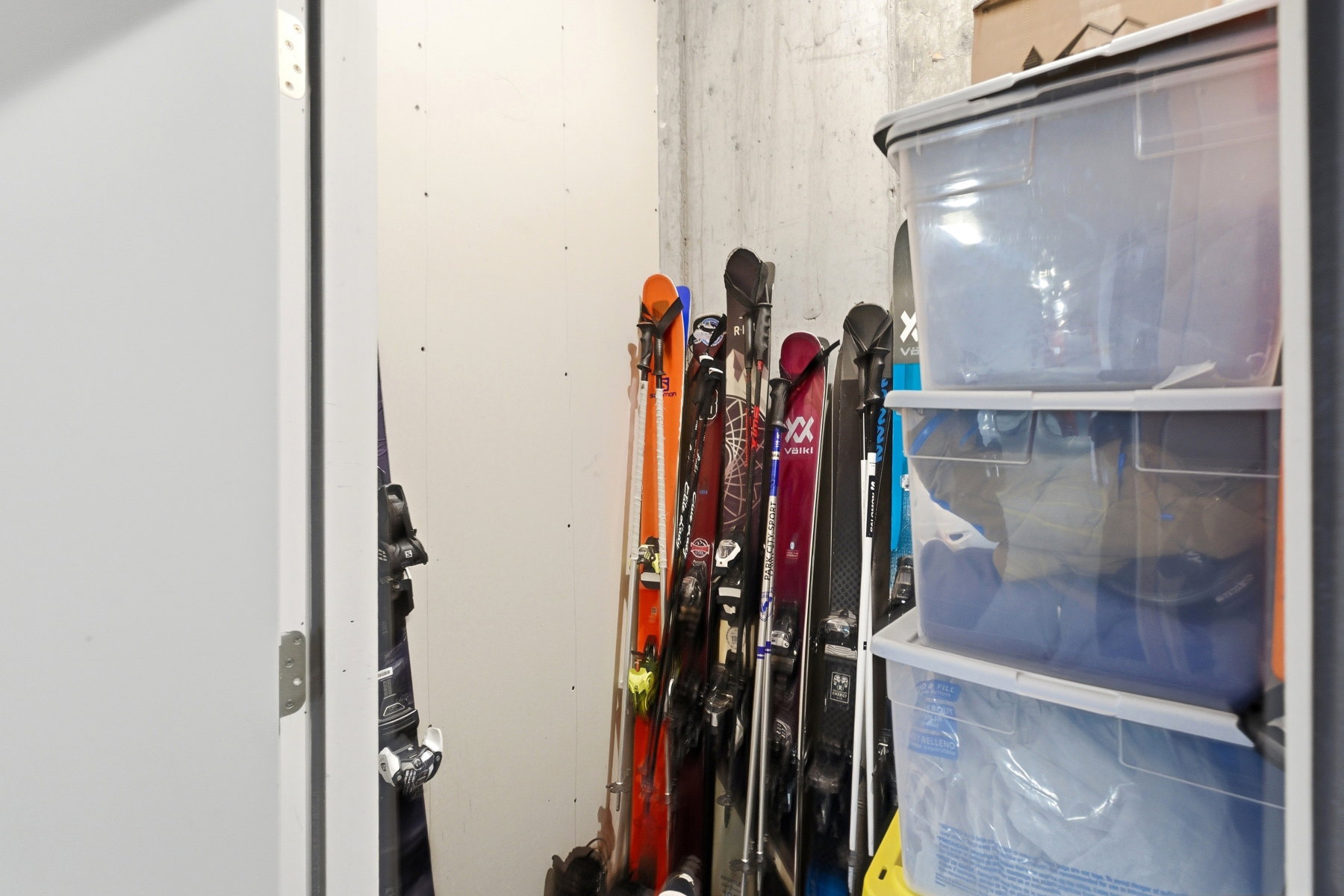 View of storage room