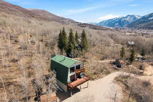View of mountain backdrop