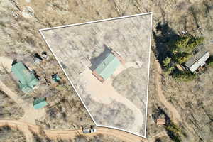 Map / location featuring property parcel outlined