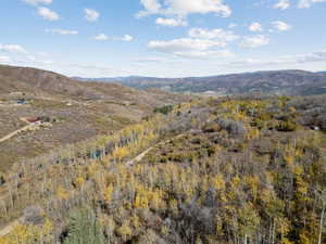 View of mountain background