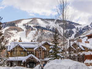 View of mountain background
