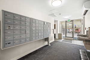 Common area featuring mailboxes