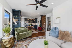 ADU Living room