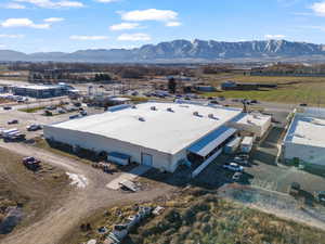 Bird's eye view of mountains