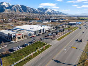 Bird's eye view of mountains