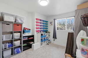 View of storage room