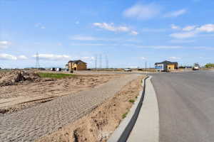 View of asphalt street