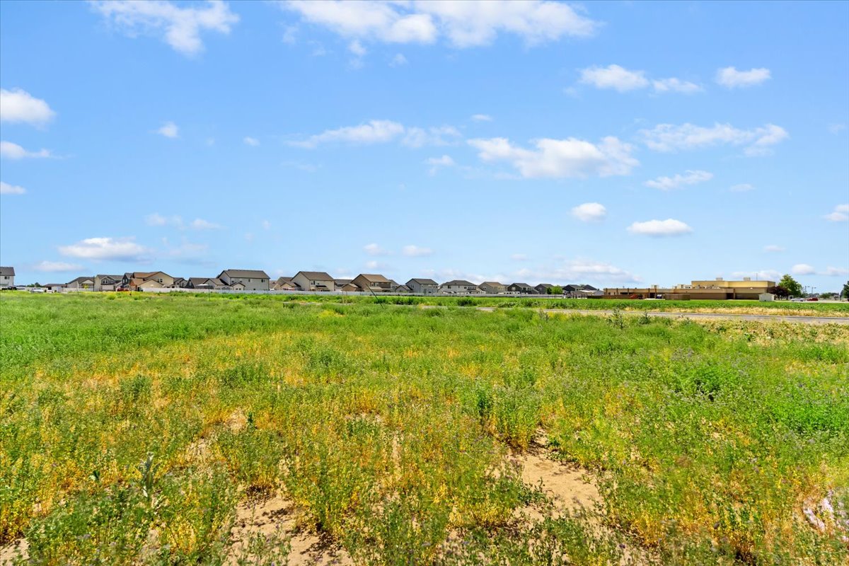 View of nature featuring nearby suburban area