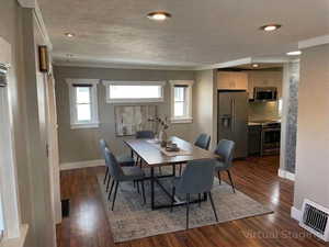 This photo is virtually staged