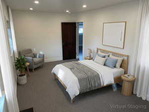 This photo is virtually staged