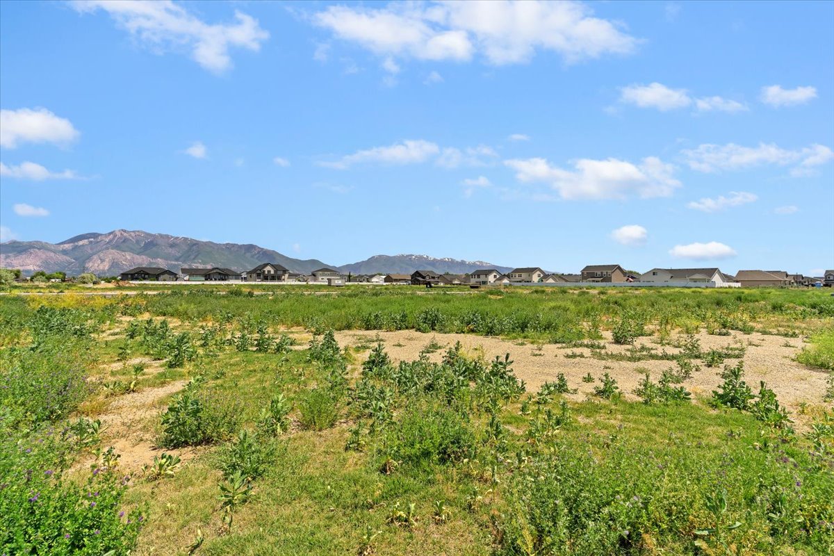 Mountain view featuring rural landscape