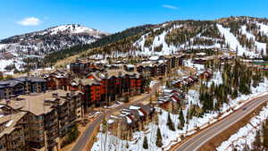 View of mountain background