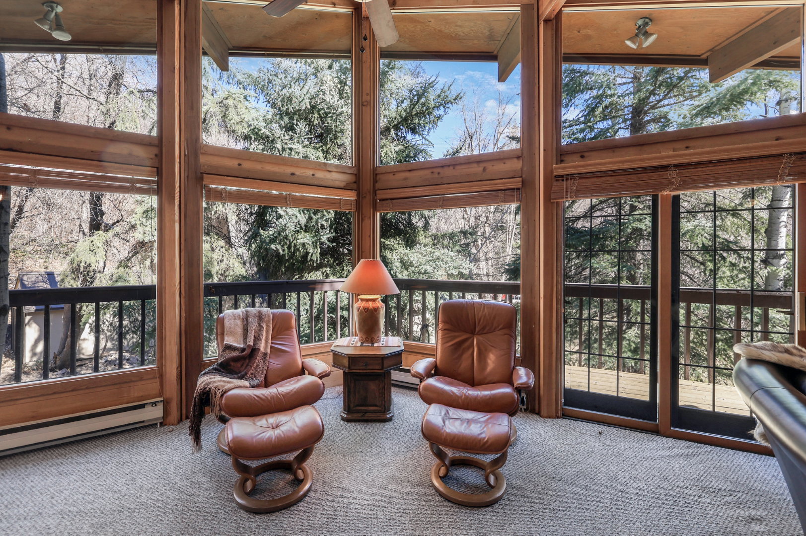 Additional living room seating area