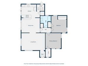 View of main level plan / room layout