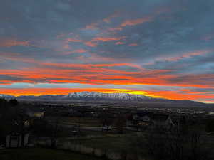 Looking toward the Wellsvilles (Southwest)