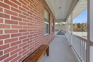 View of porch