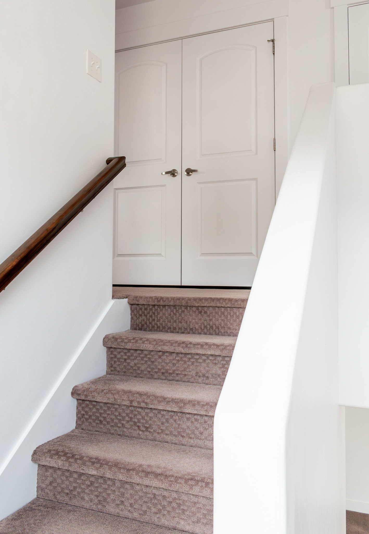 View of stairway